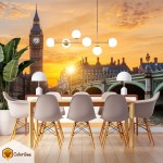 Fototapetai "Sunset in London" Fototapetai | Colorbee.lt